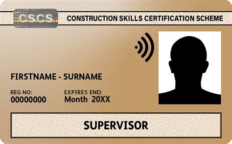 csc eligibility card|cscs supervisor course.